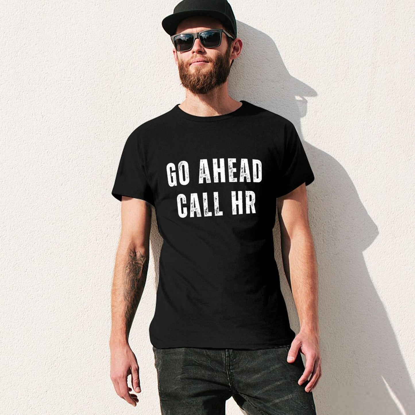 Inkmay Casual Cotton T-shirt Unisex T-shirtFitted StreetLine T-Shirt