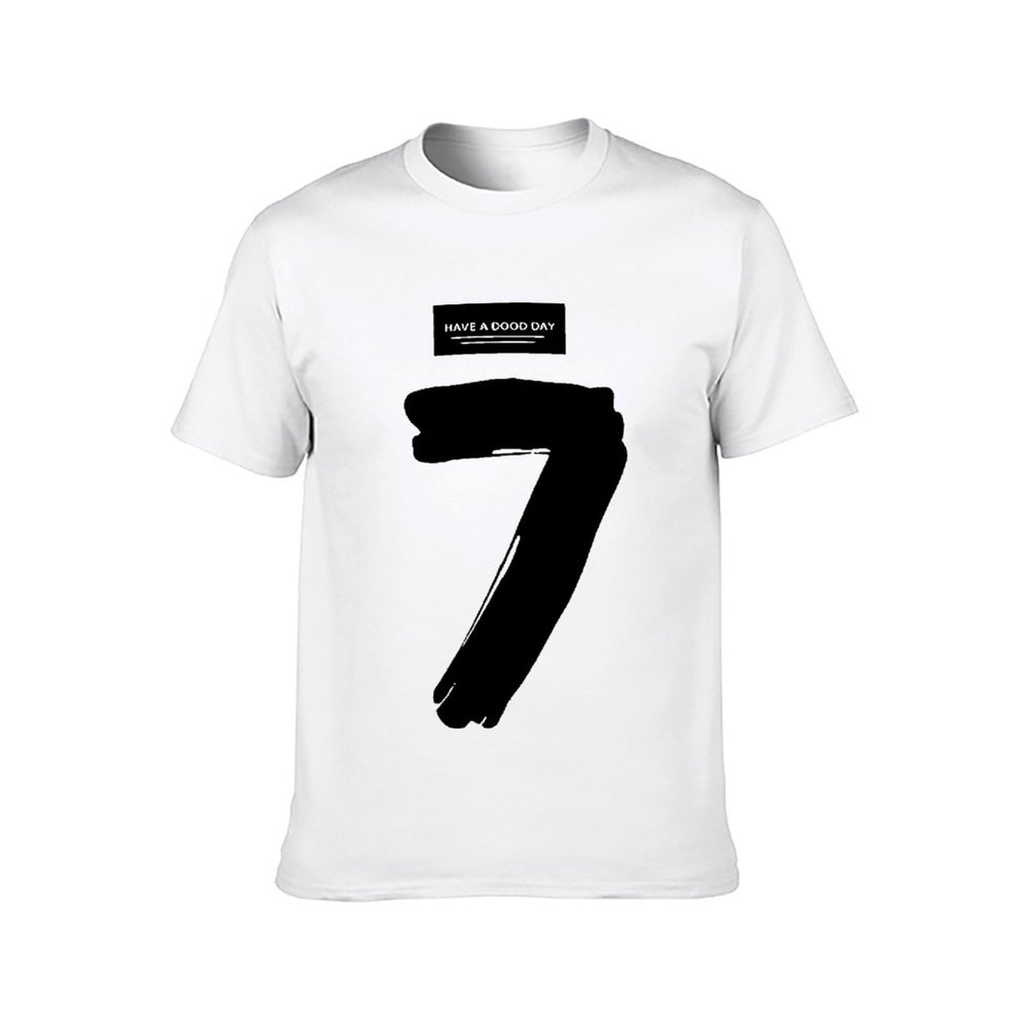 Inkmay Casual Cotton T-shirt Have A Dood Day Print Design Unisex T-shirtLifestyle Print-Ready T-Shirt