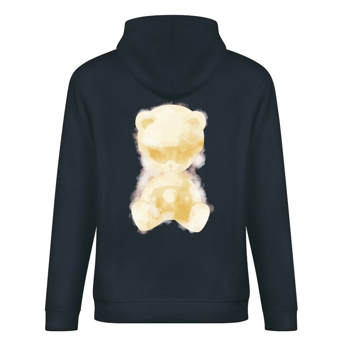 Inlex bear hooded pocket sweatshirt with back detailDouble-Stitched Soft-TouchHoodie