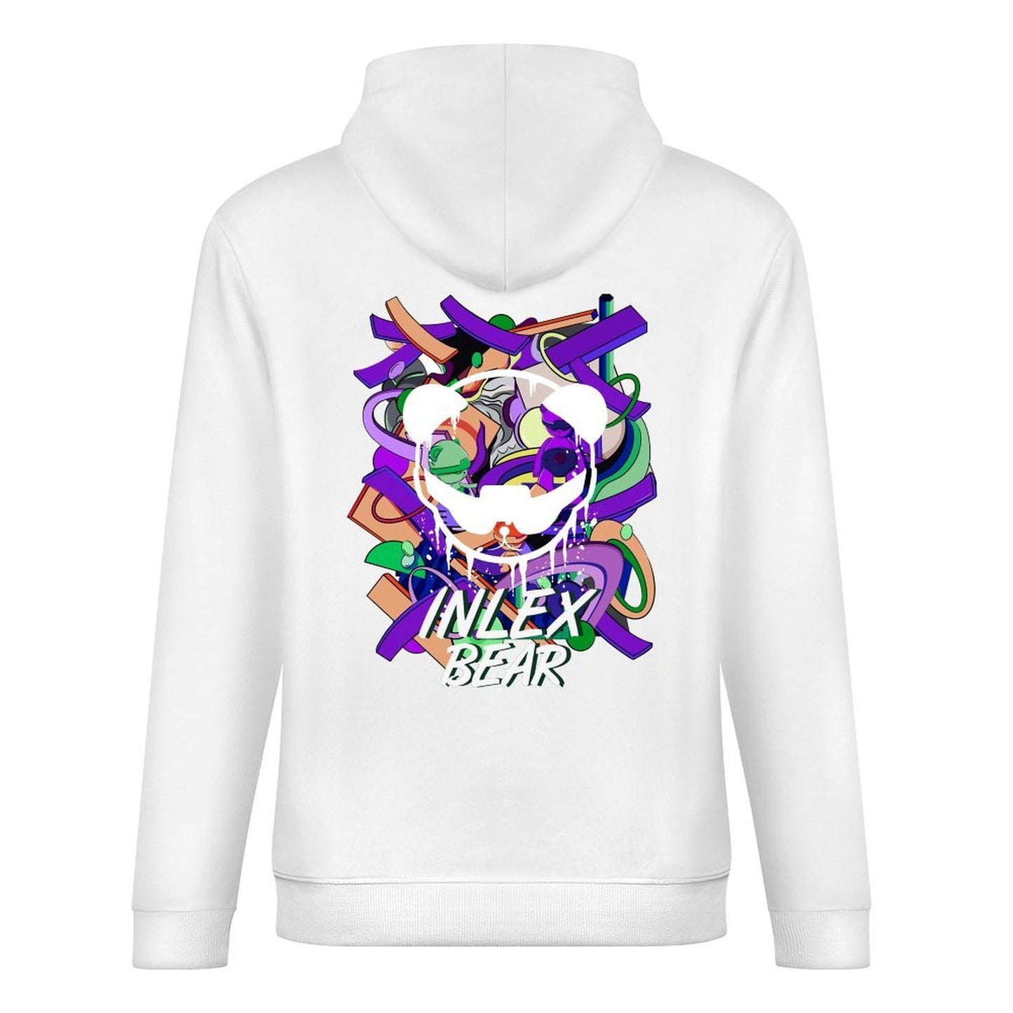 Inlex bear hooded pocket sweatshirt with back detailPerformance YearRoundHoodie