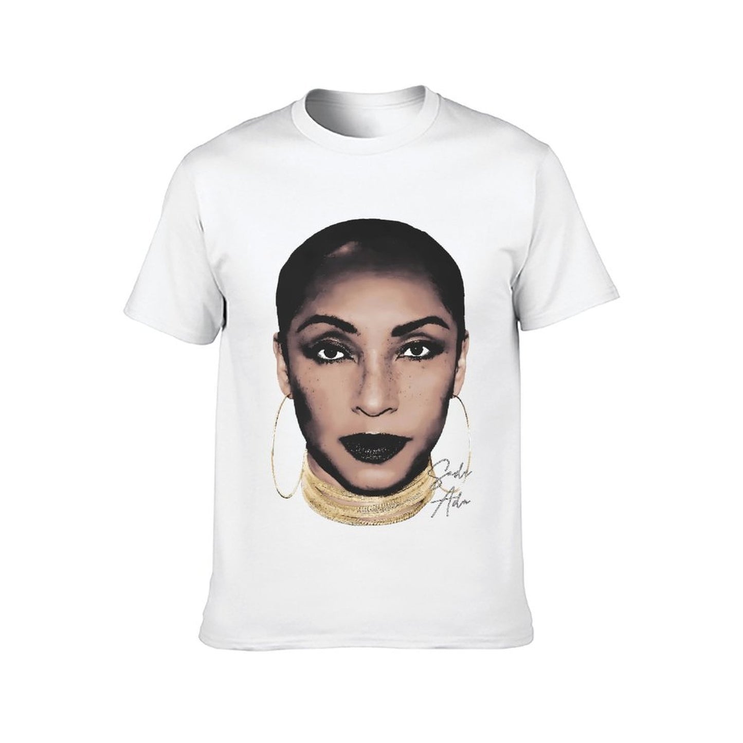 Inkmay Casual Cotton T-shirt Stylish Woman With Bold Makeup Design Unisex T-shirtSoftFeel LooseFit T-Shirt