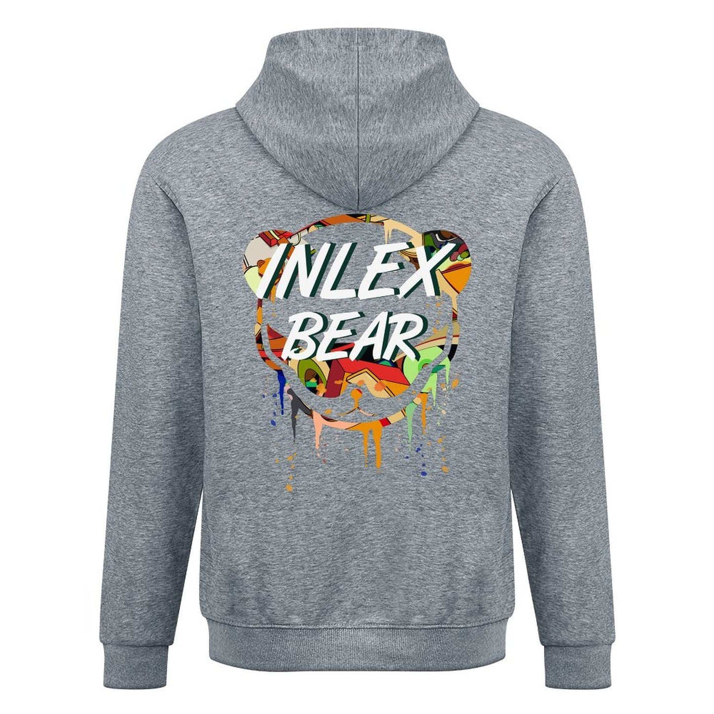 Inlex bear hooded pocket sweatshirt with back detailEasyStyle CasualHoodie