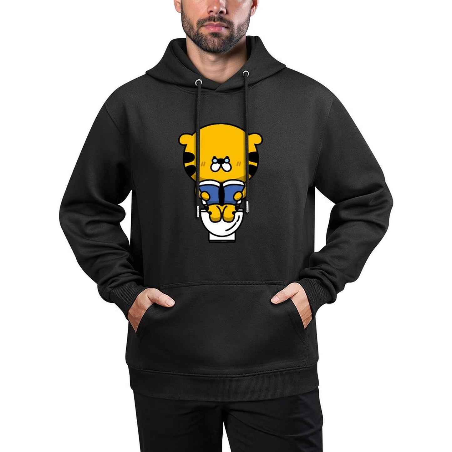 IPBR 250g Hooded Pocket Sweatshirt Front GraphicMen's Hooded  Sweatshirt4000300