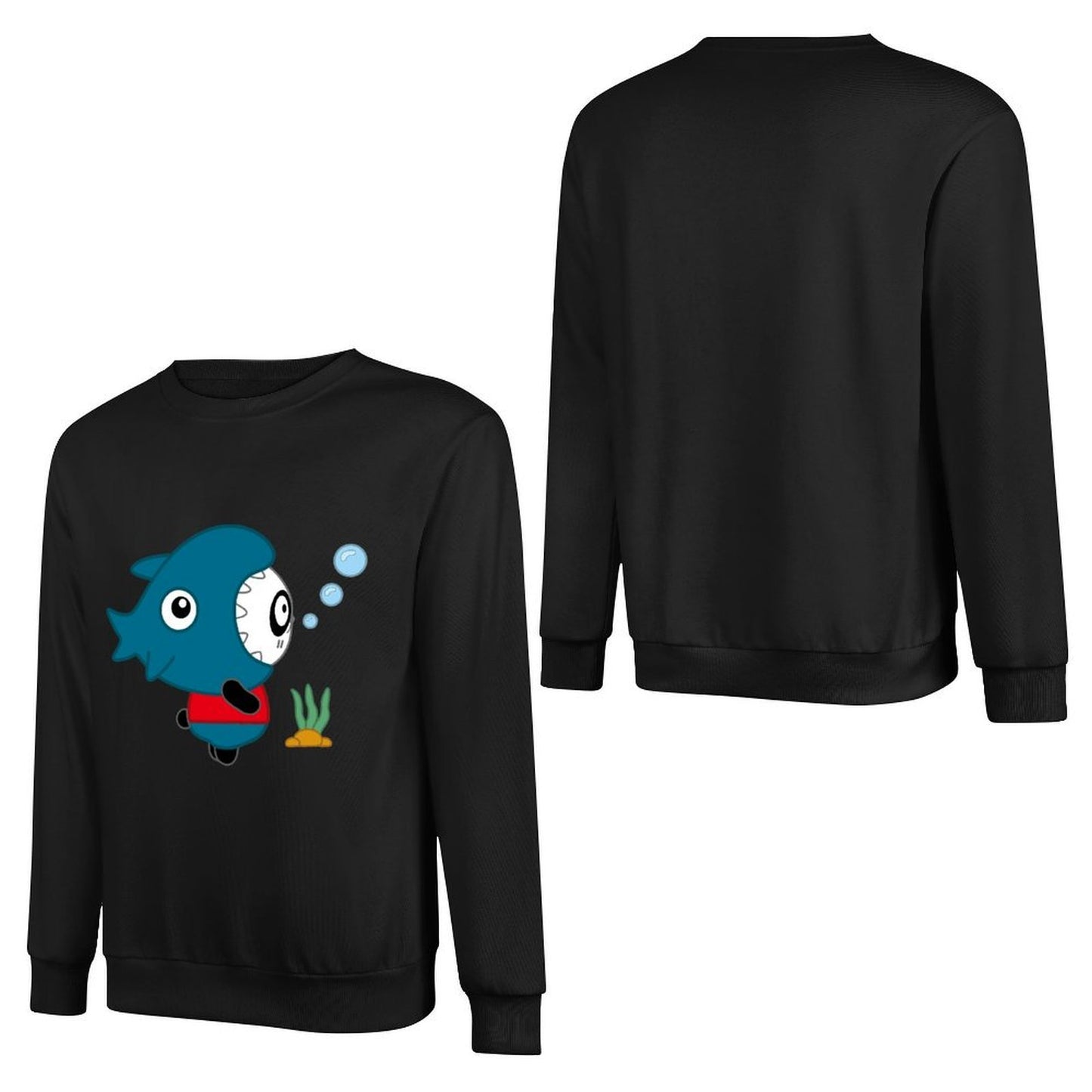 IPBR 250g Crew Neck Long Sleeve Sweatshirt Front GraphicCrew Neck Long Sleeve Sweatshirt4000795