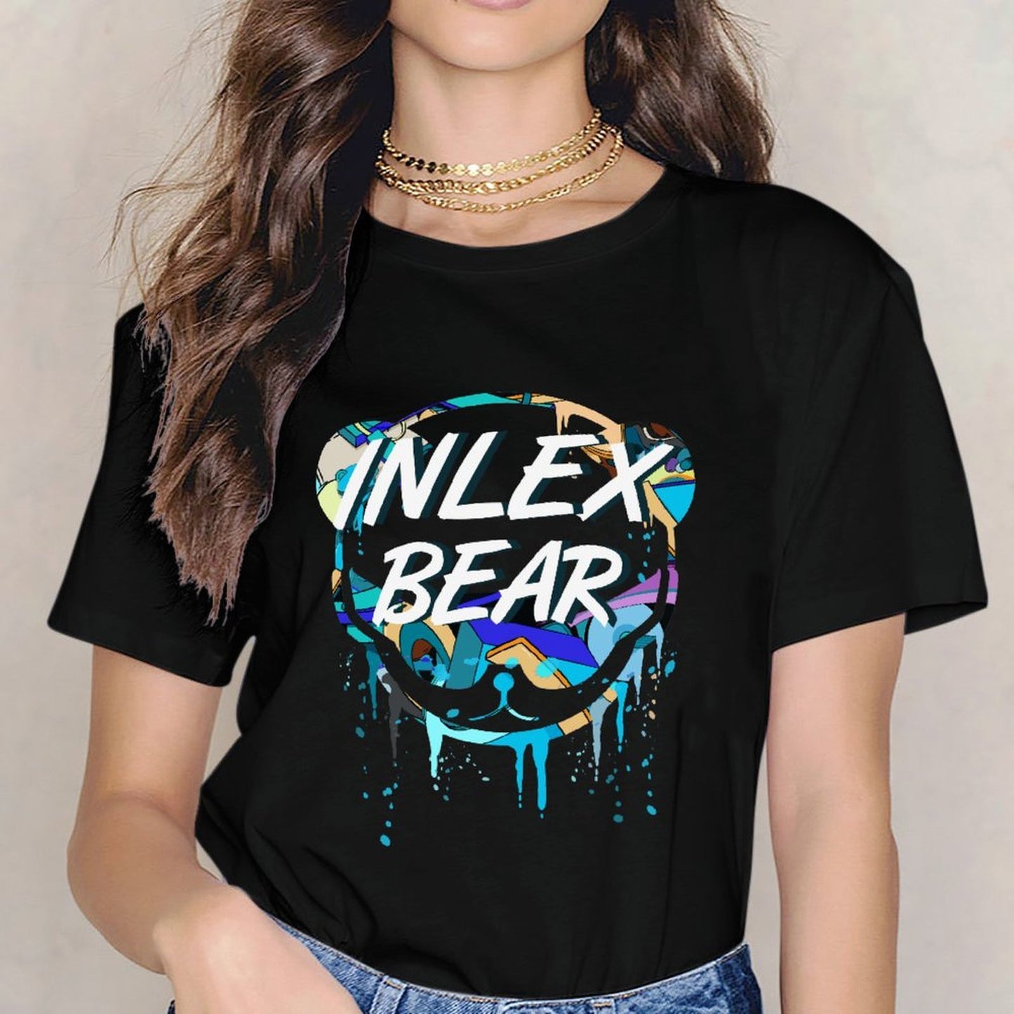 Inlex Bear T-shirtsWrinkle-Free ActiveLine T-Shirt