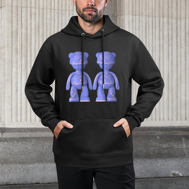 IPIB 250g Hooded Pocket Sweatshirt Front GraphicMen's Hooded  Sweatshirt6000098-4