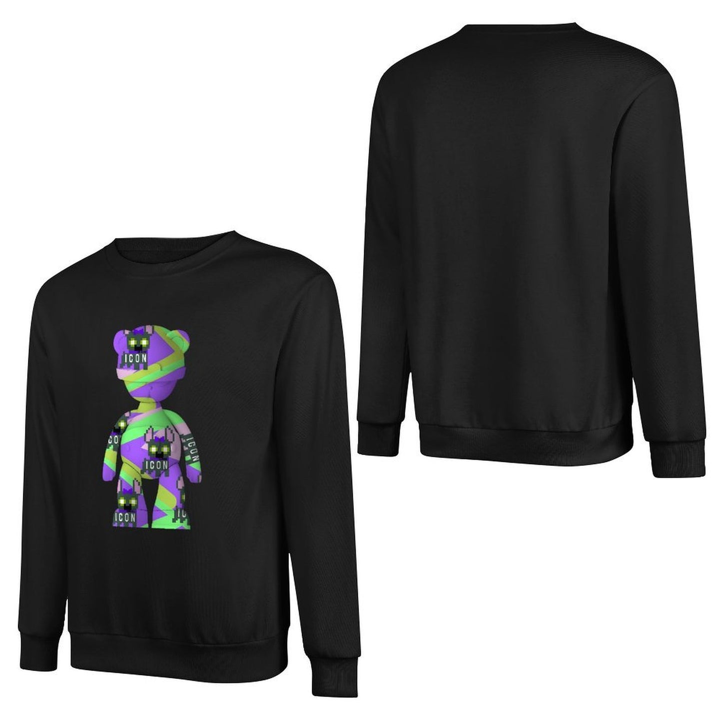 IPIB 250g Crew Neck Long Sleeve Sweatshirt Front GraphicCrew Neck Long Sleeve Sweatshirt6000124-3
