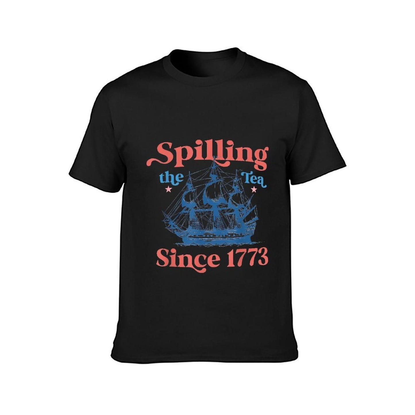 Inkmay Casual Cotton T-shirt Spilling The Tea Since Seventeen Unisex T-shirtEssentialFit Fundraising T-Shirt