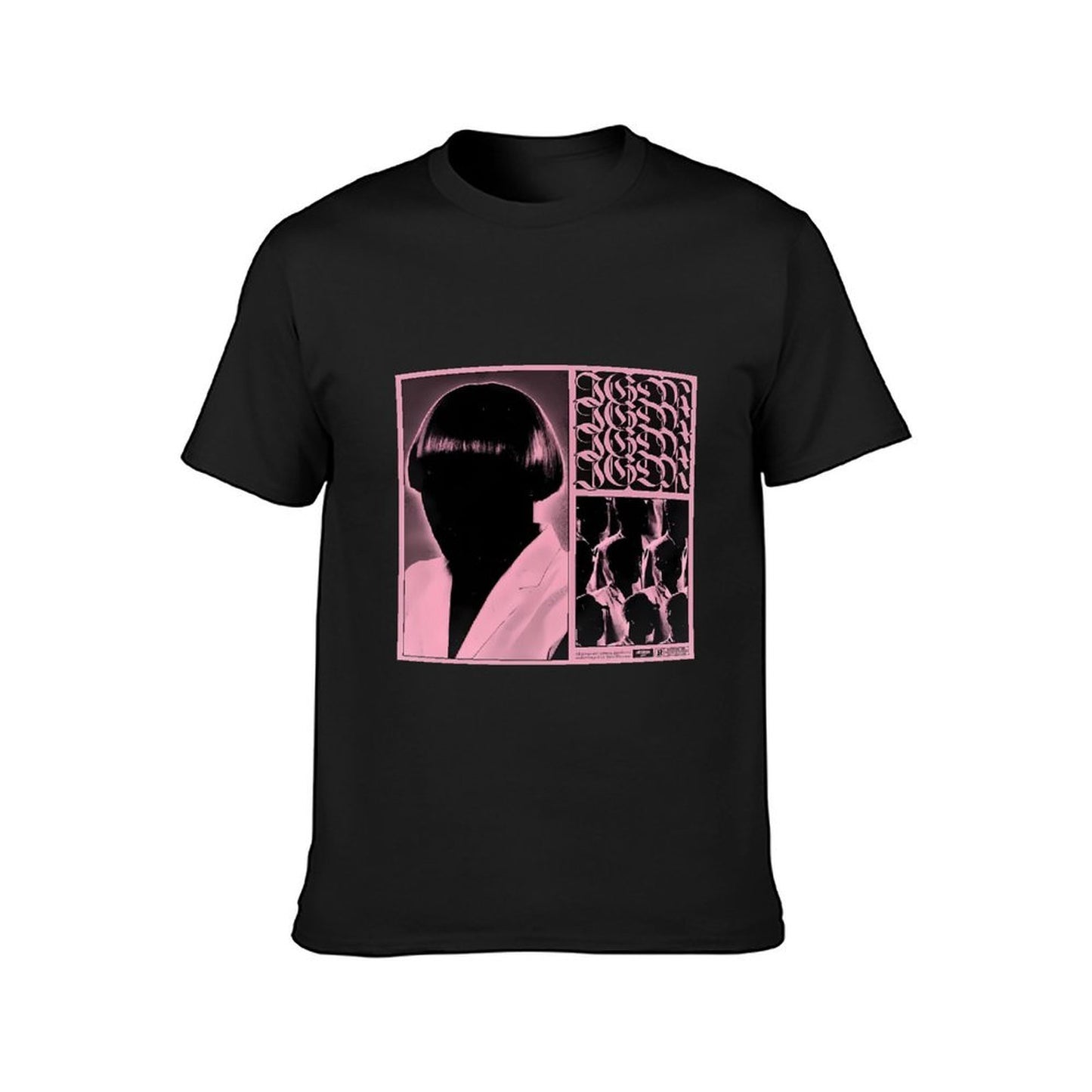 Inkmay Casual Cotton T-shirt Abstract Art With Geometric Shapes Unisex T-shirtSleek ClassicSeries T-Shirt