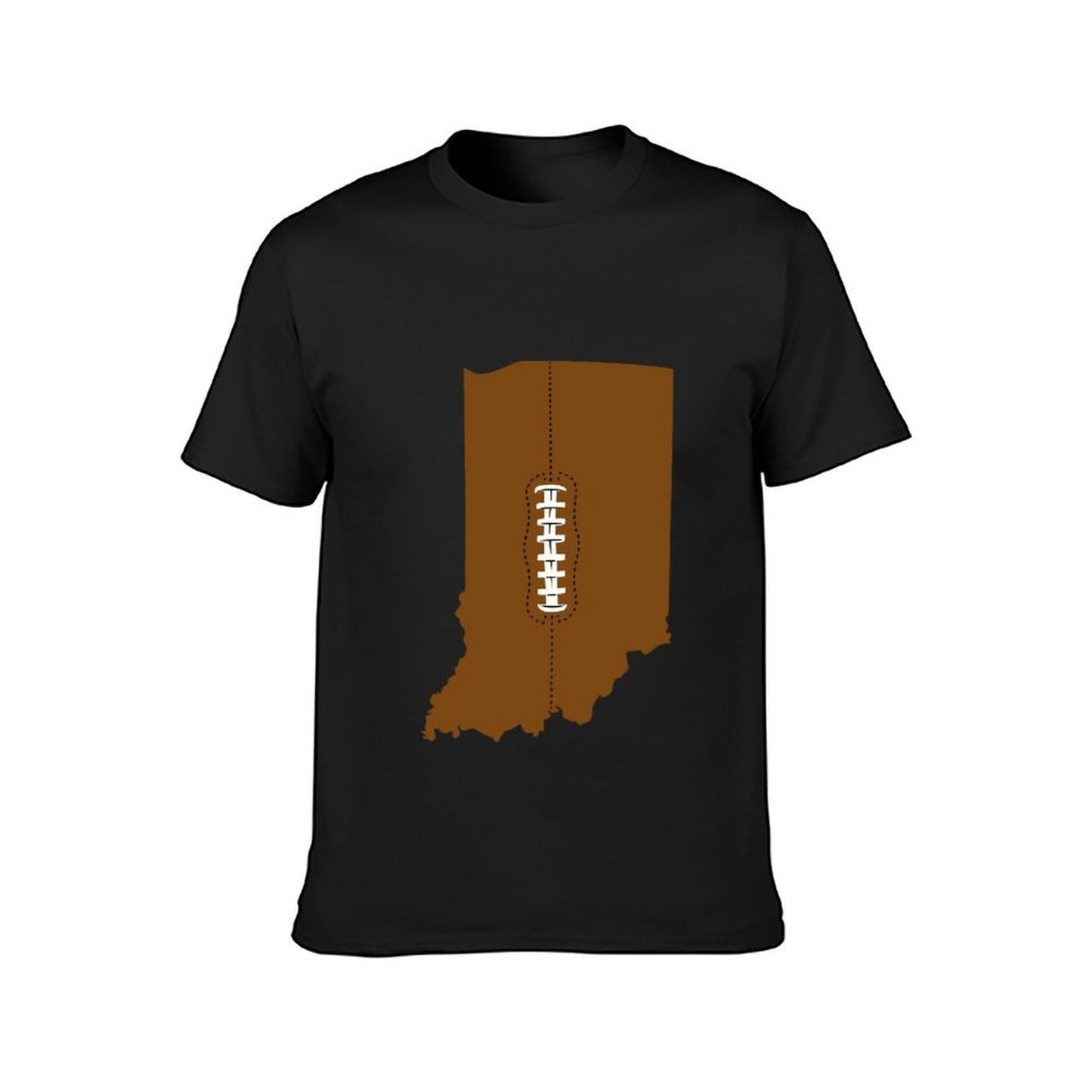 Inkmay Casual Cotton T-shirt Football Design With White Laces Unisex T-shirtSoftLine Neat T-Shirt