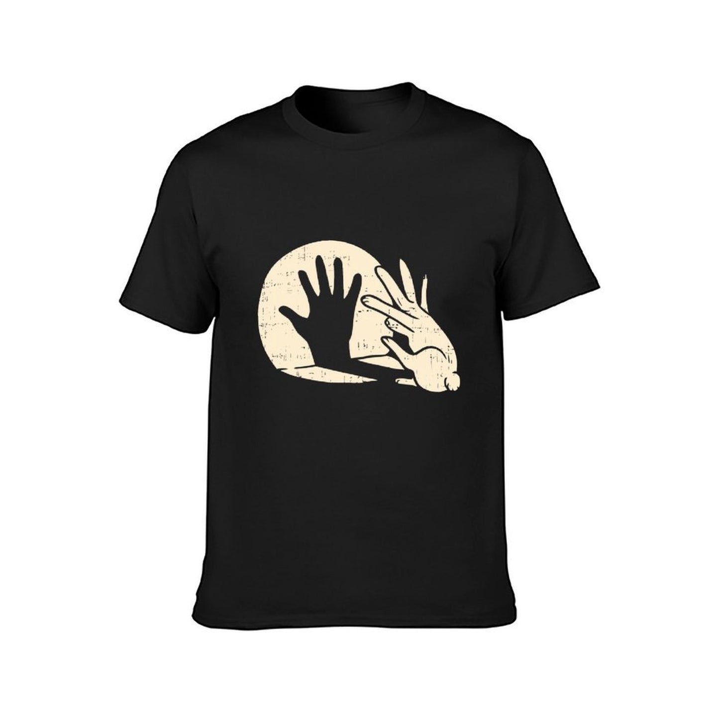 Inkmay Casual Cotton T-shirt Solid Beige Background No Patterns Unisex T-shirtSport Printed T-Shirt