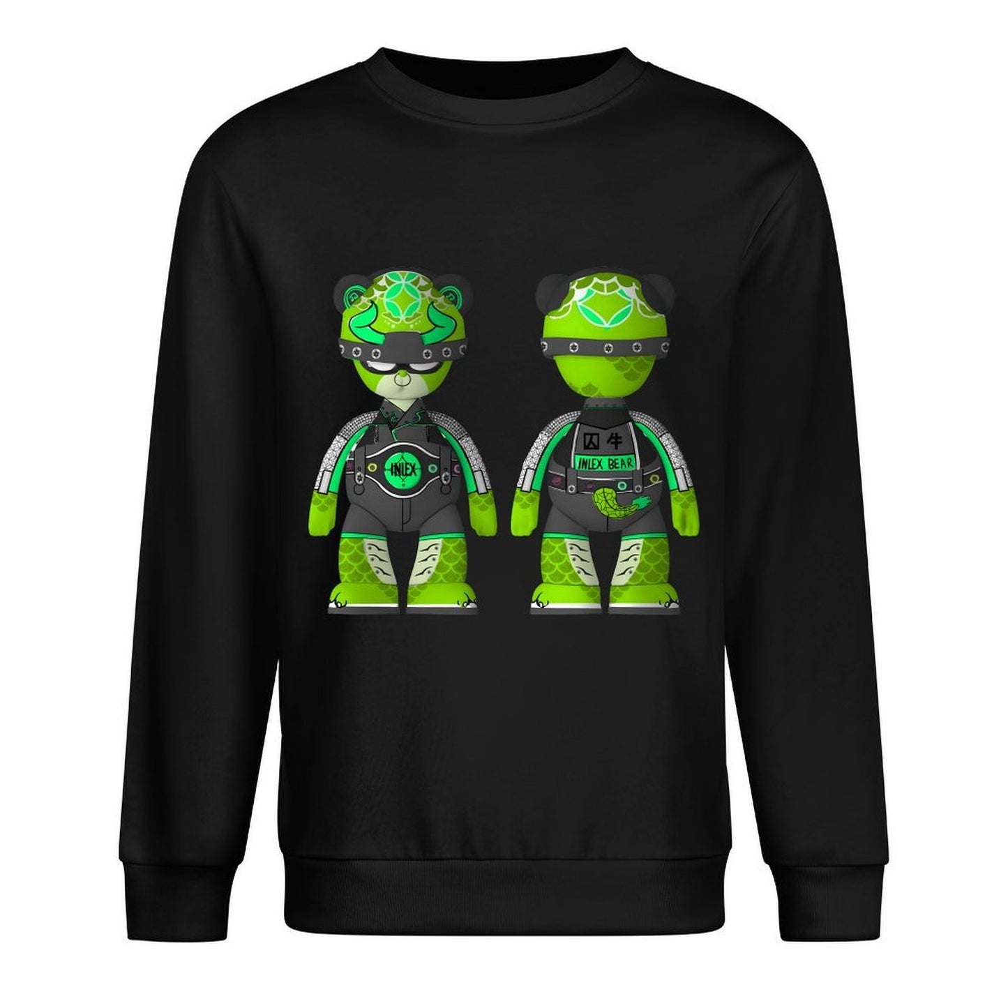 IPIB 250g Crew Neck Long Sleeve Sweatshirt Front GraphicCrew Neck Long Sleeve Sweatshirt6000095-6
