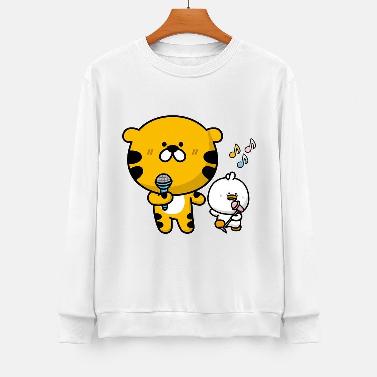 Front Patterned Long Sleeve TopClean LifestyleLine