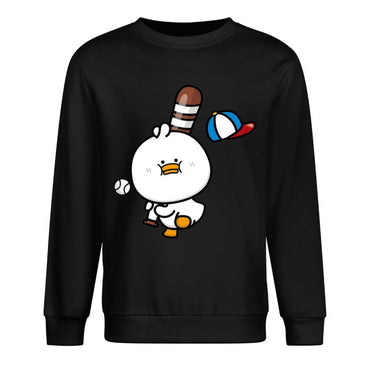 Front Patterned Long Sleeve TopComfort Minimalist