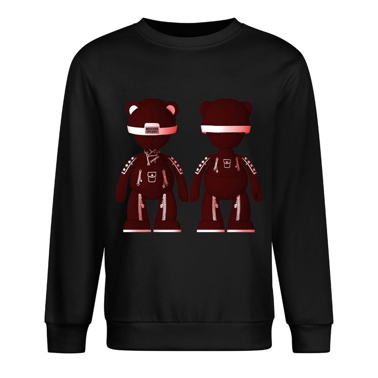 IPIB 250g Crew Neck Long Sleeve Sweatshirt Front GraphicCrew Neck Long Sleeve Sweatshirt6000093-3