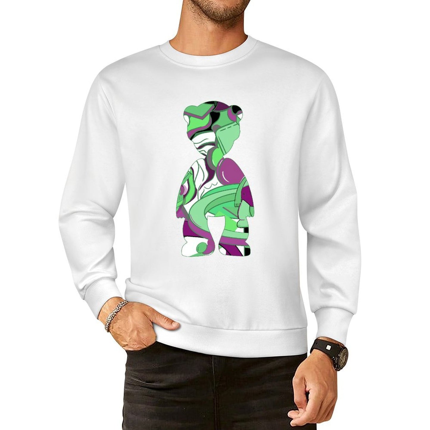 Long Sleeve With Front PatternPrint-Ready Everyday