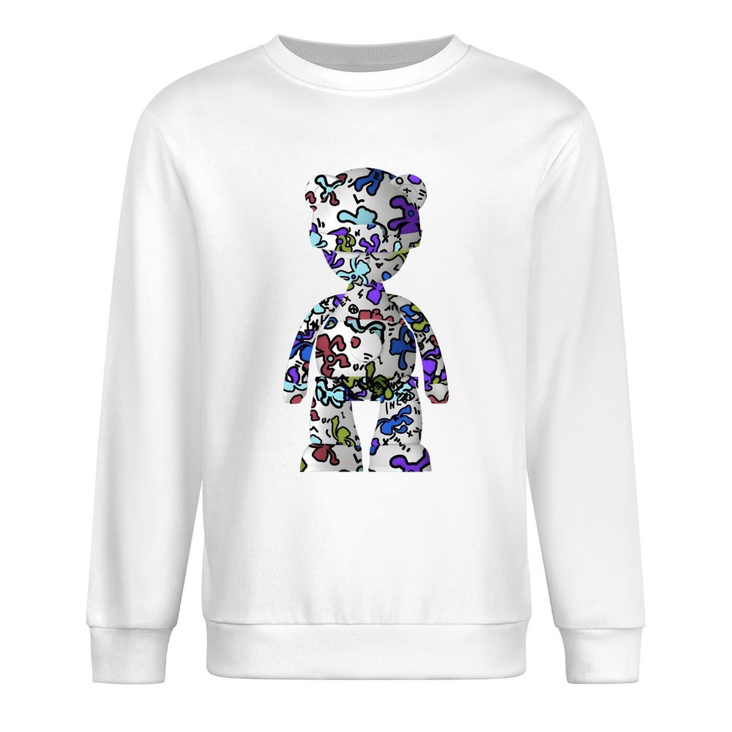 IPIB 250g Crew Neck Long Sleeve Sweatshirt Front GraphicCrew Neck Long Sleeve Sweatshirt6000128-2