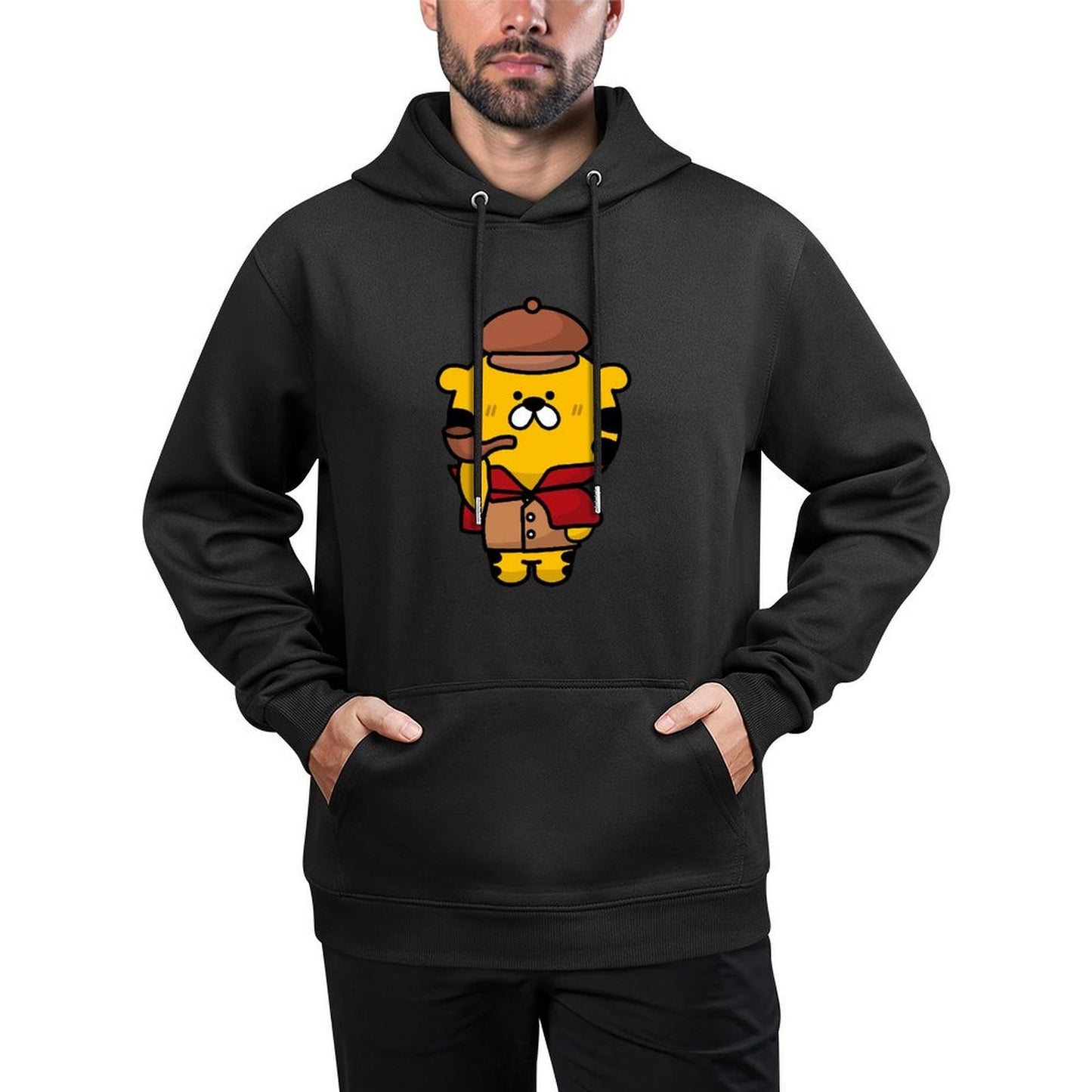 IPBR 250g Hooded Pocket Sweatshirt Front GraphicMen's Hooded  Sweatshirt4000217