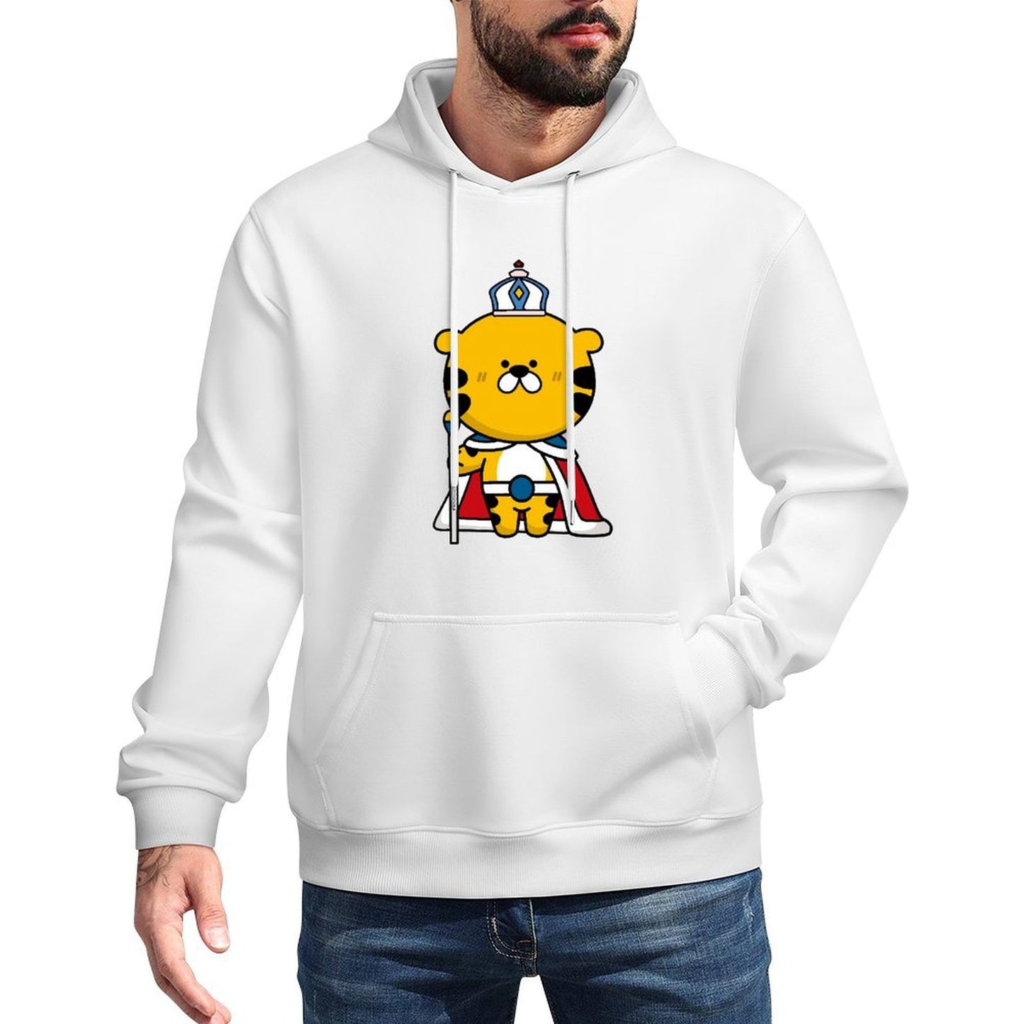 IPBR 250g Hooded Pocket Sweatshirt Front GraphicMen's Hooded  Sweatshirt4000005