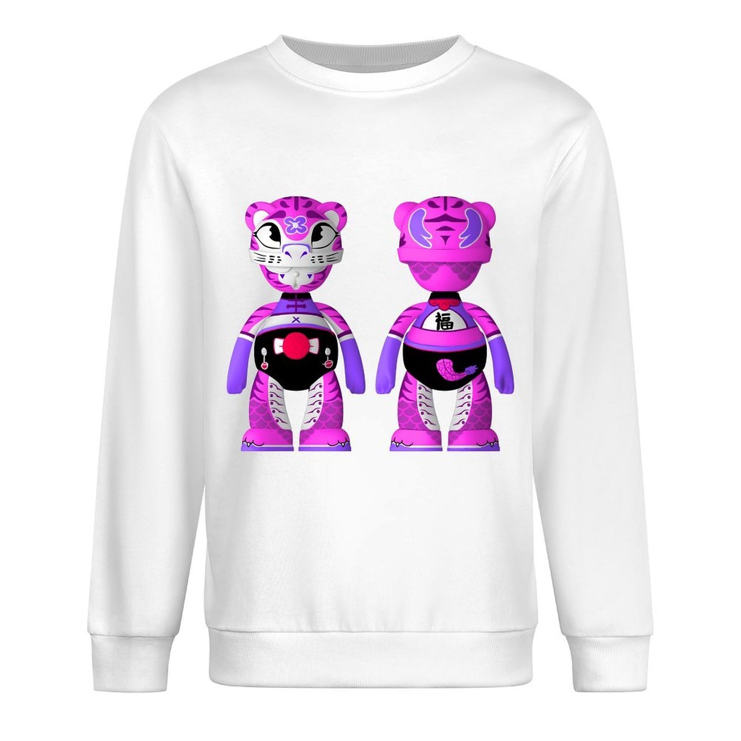 IPIB 250g Crew Neck Long Sleeve Sweatshirt Front GraphicCrew Neck Long Sleeve Sweatshirt6000076-1