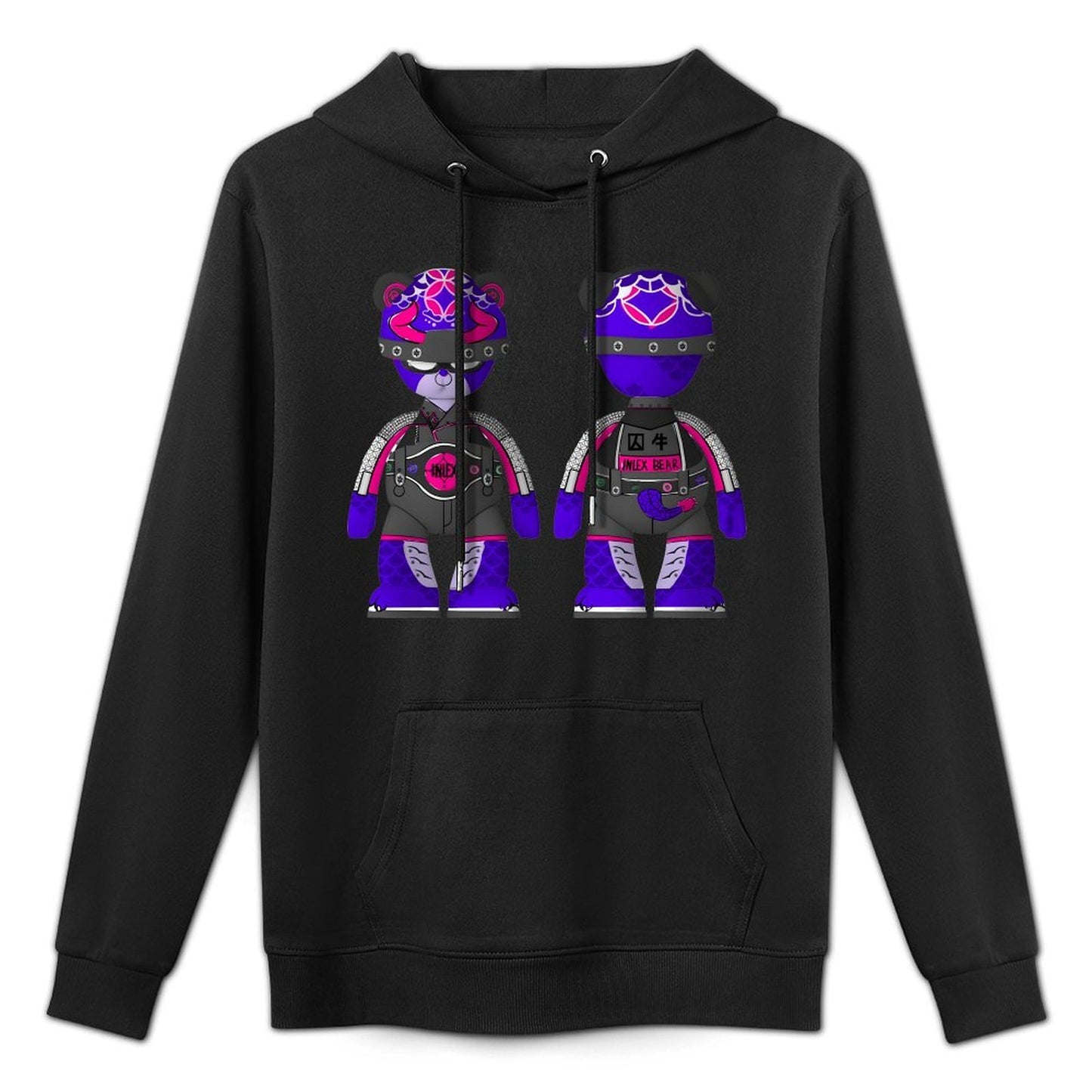 IPIB 250g Hooded Pocket Sweatshirt Front GraphicMen's Hooded  Sweatshirt6000095-4