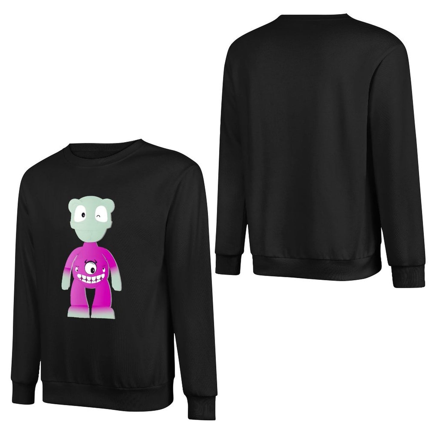 IPIB 250g Crew Neck Long Sleeve Sweatshirt Front GraphicCrew Neck Long Sleeve Sweatshirt6000142-4