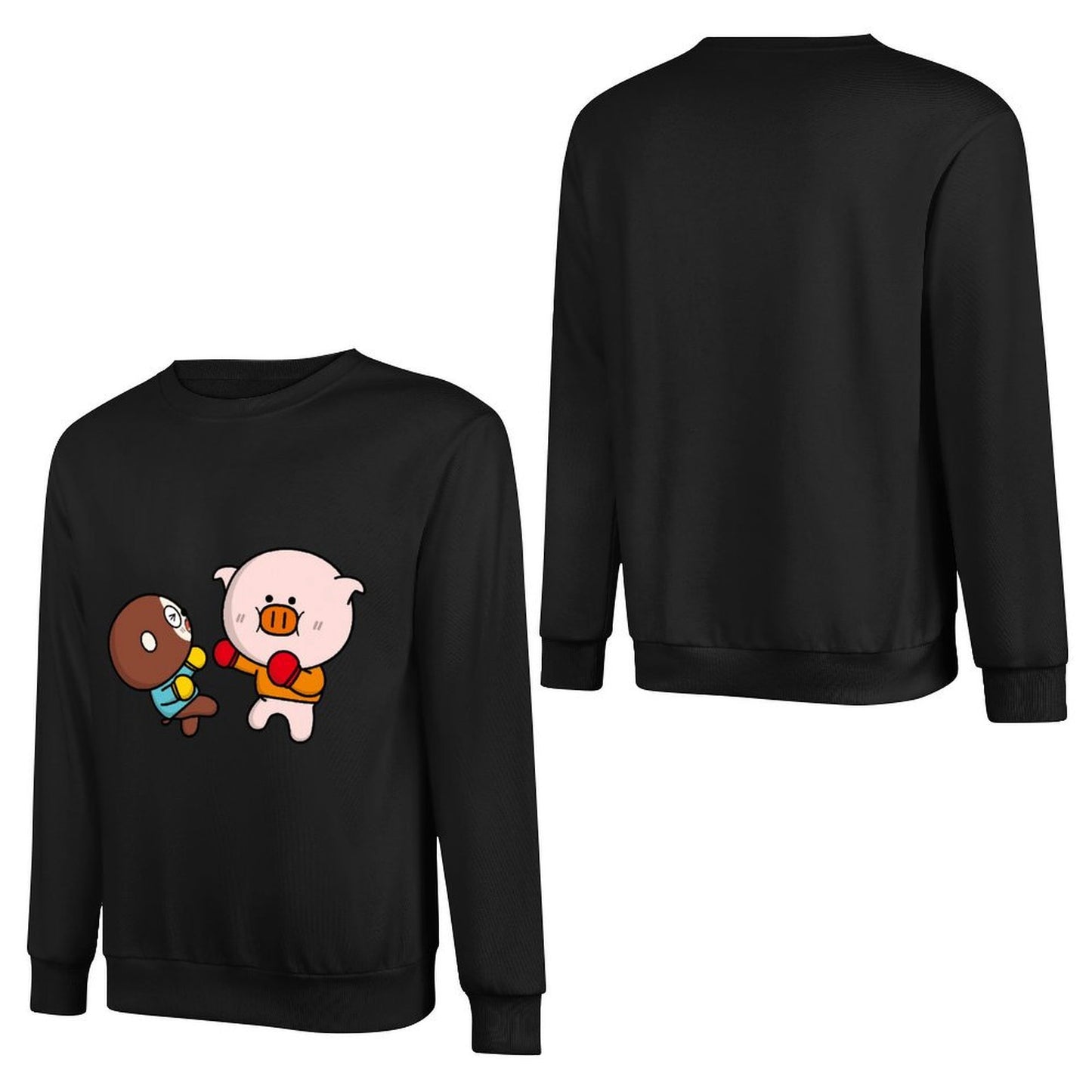 IPBR 250g Crew Neck Long Sleeve Sweatshirt Front GraphicCrew Neck Long Sleeve Sweatshirt4000894