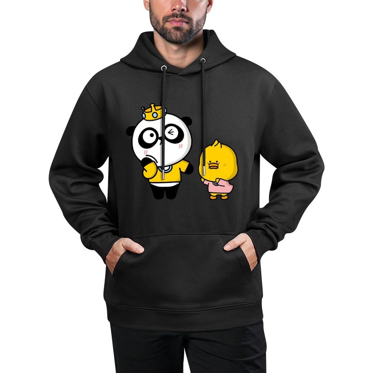 IPBR 250g Hooded Pocket Sweatshirt Front GraphicMen's Hooded  Sweatshirt4001354