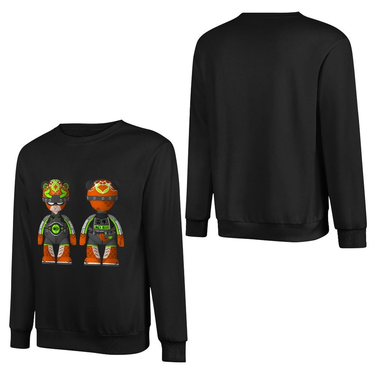 IPIB 250g Crew Neck Long Sleeve Sweatshirt Front GraphicCrew Neck Long Sleeve Sweatshirt6000095-2