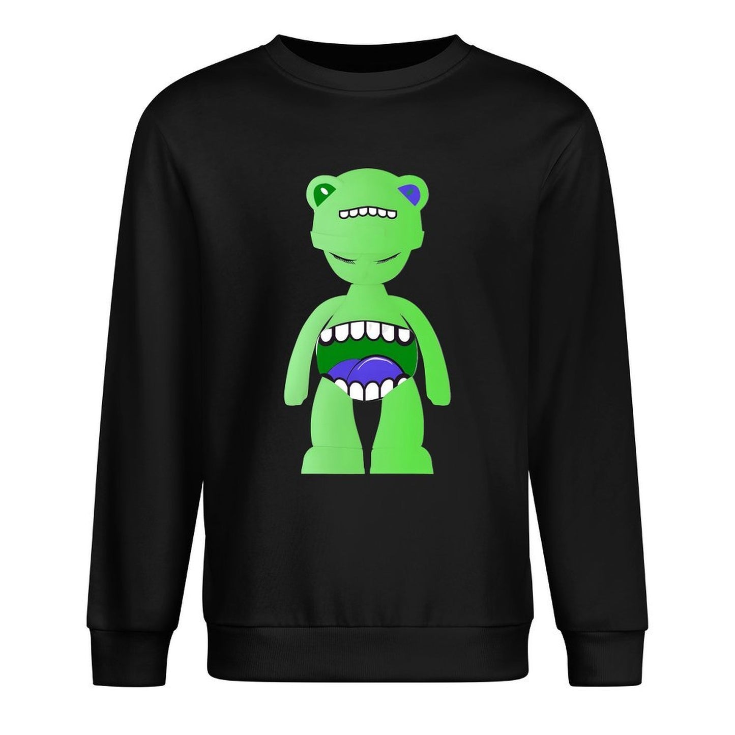 Long Sleeve With Front PatternLooseFit EssentialFit