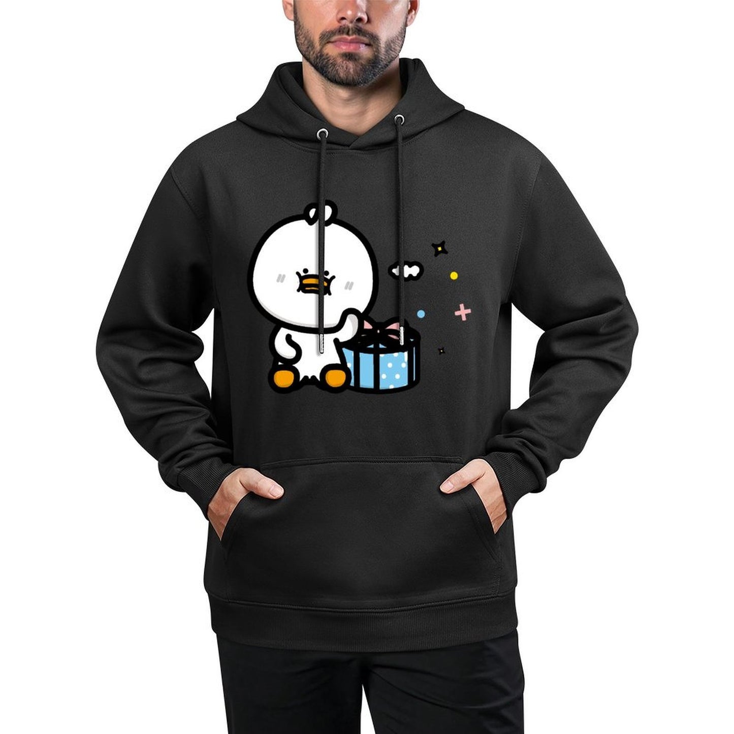 IPBR 250g Hooded Pocket Sweatshirt Front GraphicMen's Hooded  Sweatshirt4001250