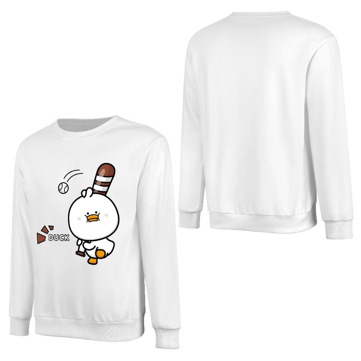 Front Patterned Long Sleeve TopPlain Active