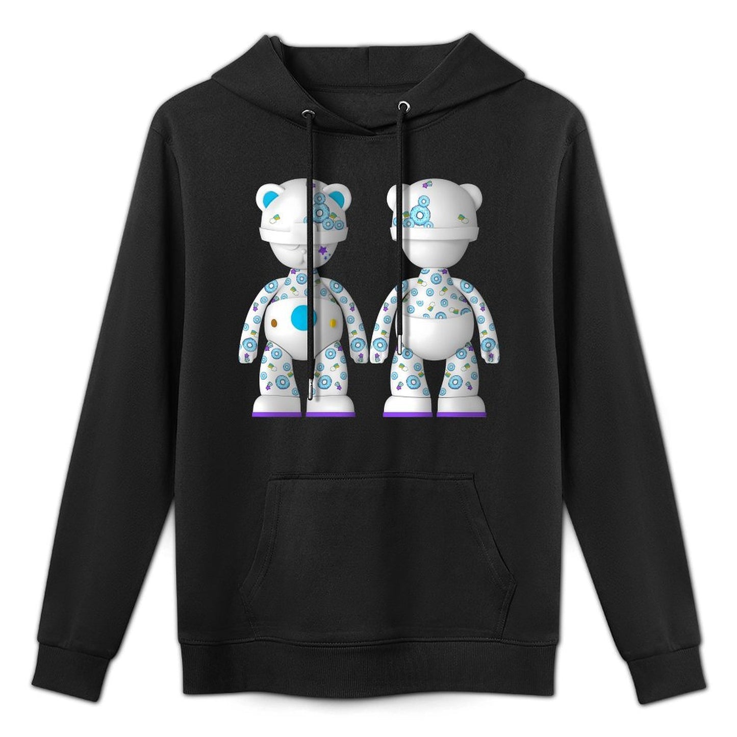 IPIB 250g Hooded Pocket Sweatshirt Front GraphicMen's Hooded  Sweatshirt6000097-2