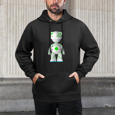 IPIB 250g Hooded Pocket Sweatshirt Front GraphicMen's Hooded  Sweatshirt6000105-5