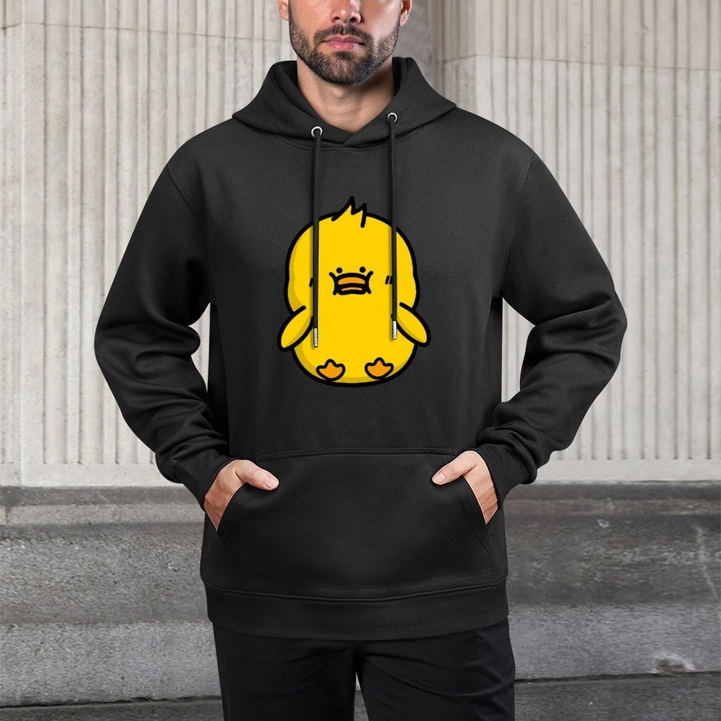 IPBR 250g Hooded Pocket Sweatshirt Front GraphicMen's Hooded  Sweatshirt4000437