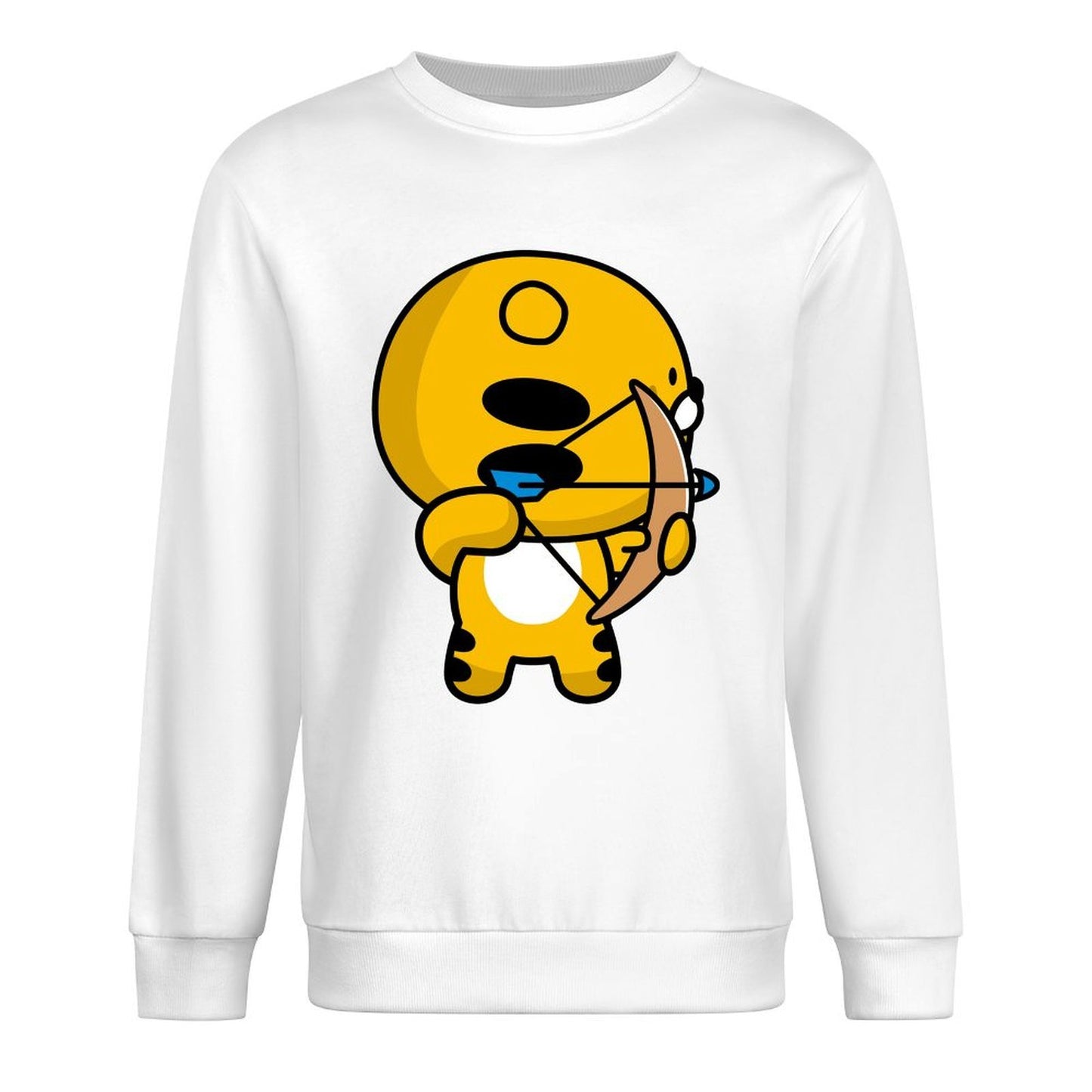 IPBR 250g Crew Neck Long Sleeve Sweatshirt Front GraphicCrew Neck Long Sleeve Sweatshirt4000134