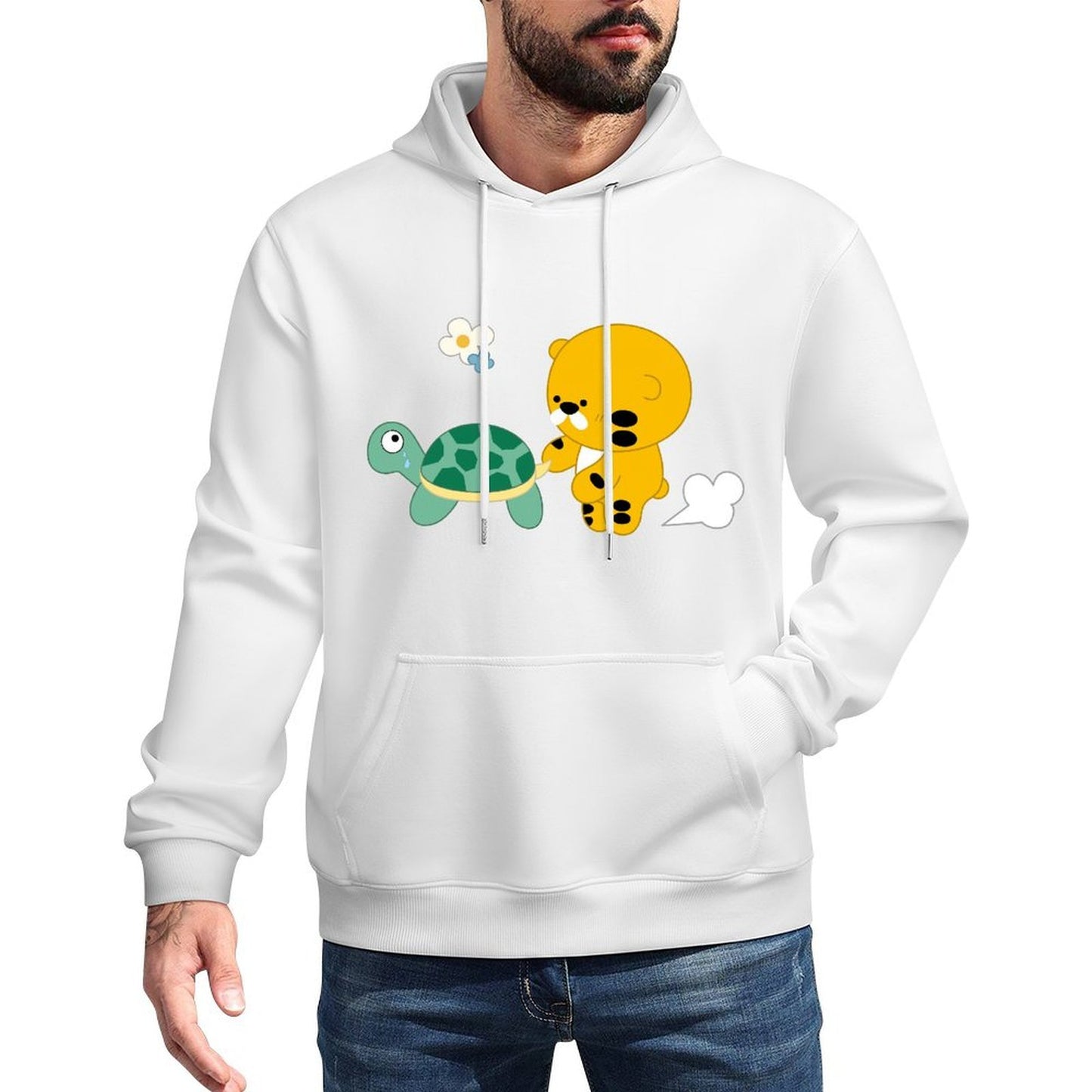 IPBR 250g Hooded Pocket Sweatshirt Front GraphicMen's Hooded  Sweatshirt4000418