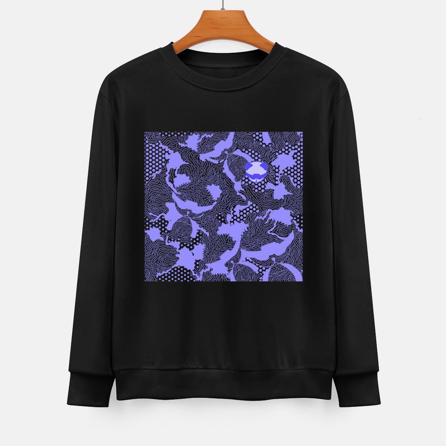 IPIB 250g Crew Neck Long Sleeve Sweatshirt Front GraphicCrew Neck Long Sleeve Sweatshirt6000030-3