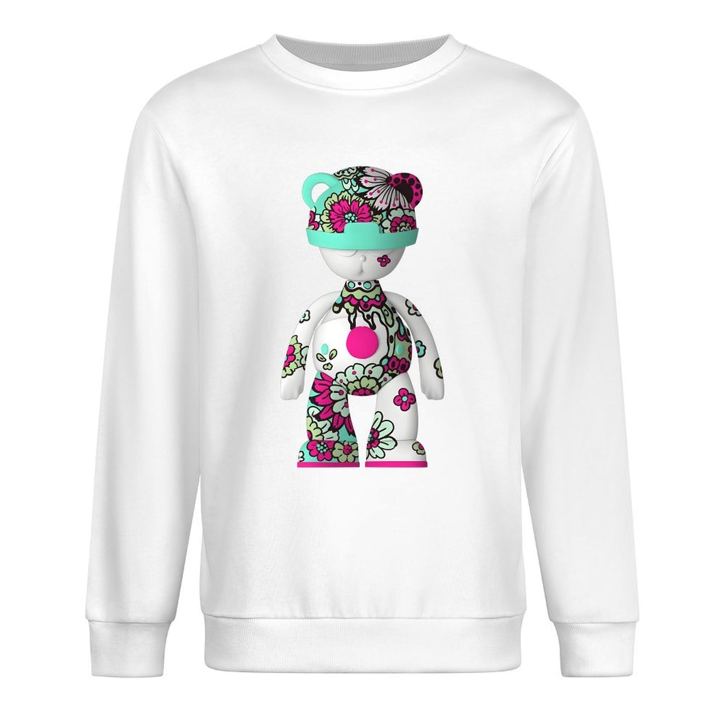 IPIB 250g Crew Neck Long Sleeve Sweatshirt Front GraphicCrew Neck Long Sleeve Sweatshirt6000103-2