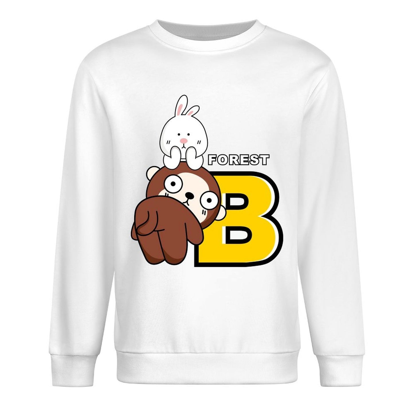 IPBR 250g Crew Neck Long Sleeve Sweatshirt Front GraphicCrew Neck Long Sleeve Sweatshirt4000807