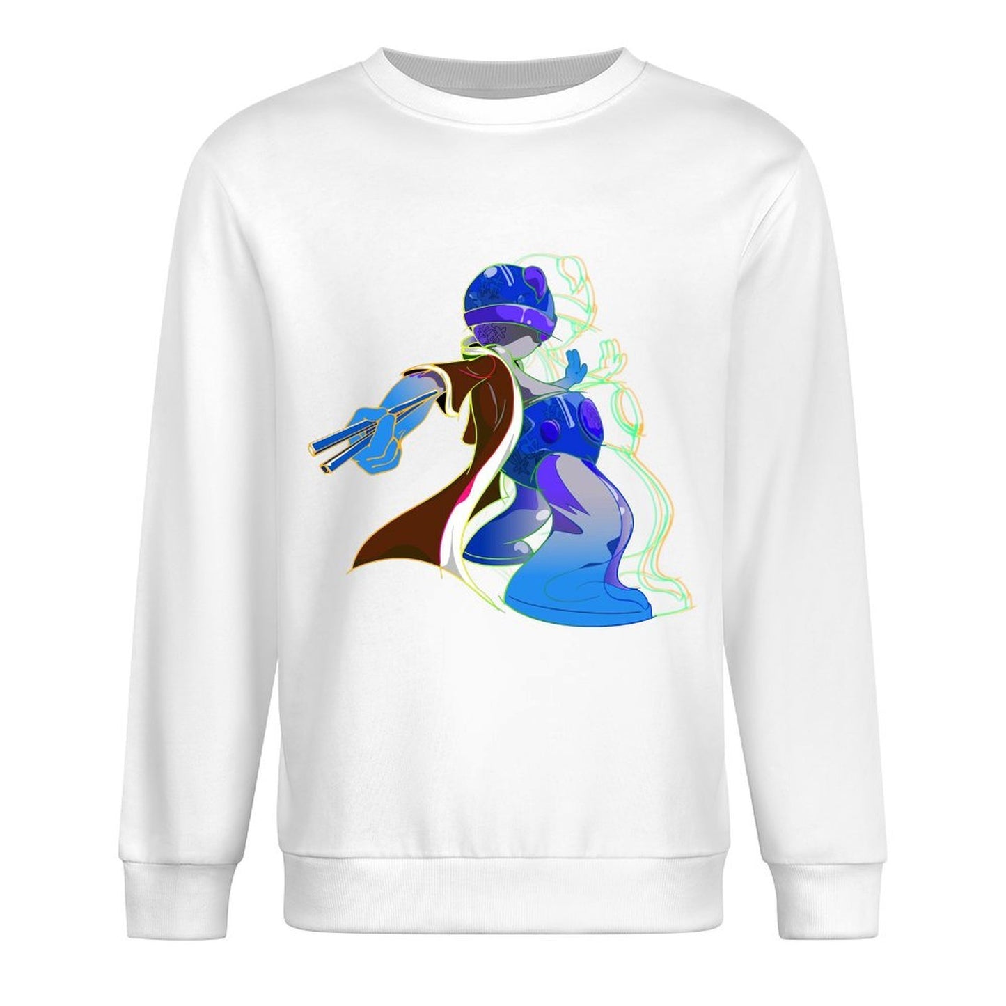 IPIB 250g Crew Neck Long Sleeve Sweatshirt Front GraphicCrew Neck Long Sleeve Sweatshirt6000009-5