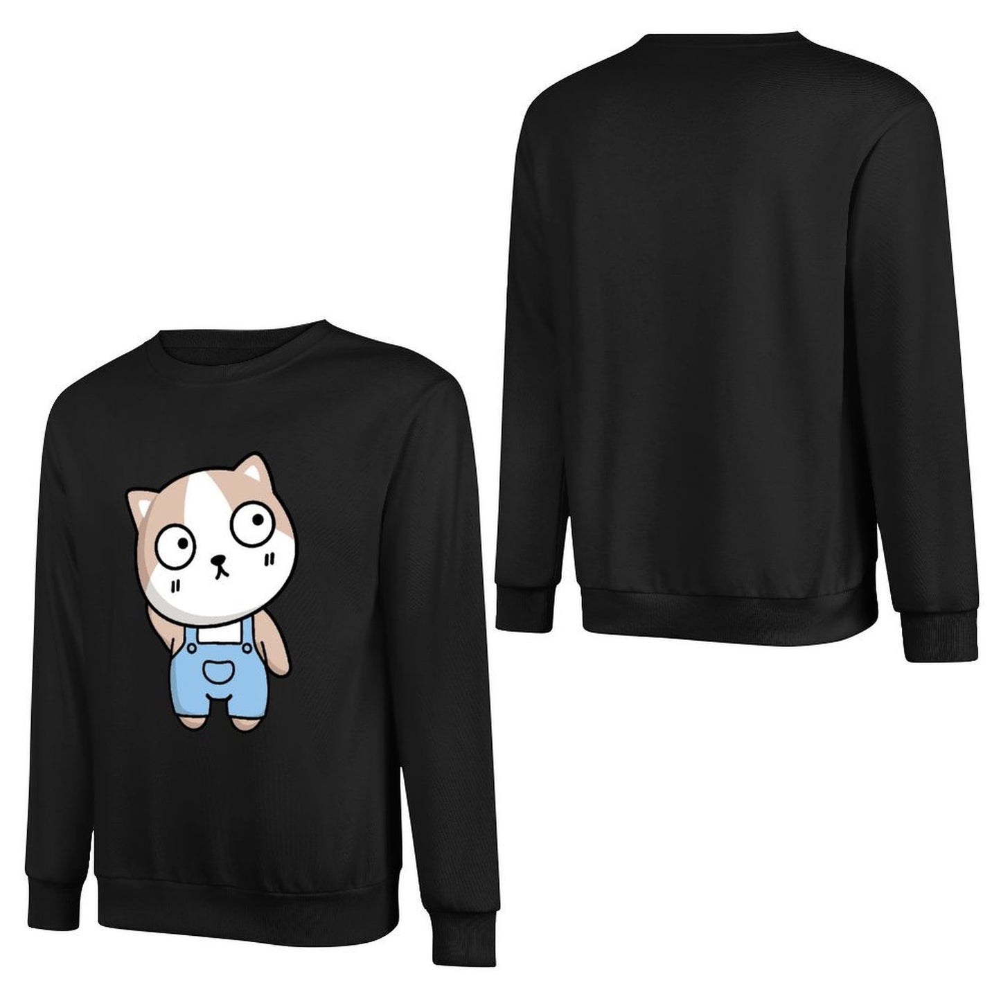 IPBR 250g Crew Neck Long Sleeve Sweatshirt Front GraphicCrew Neck Long Sleeve Sweatshirt4000356