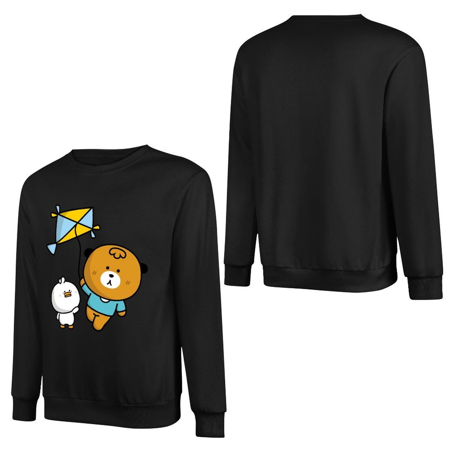 Front Patterned Long Sleeve TopStreetFit Active