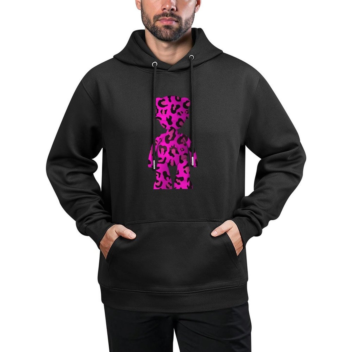 IPIB 250g Hooded Pocket Sweatshirt Front GraphicMen's Hooded  Sweatshirt6000126-2
