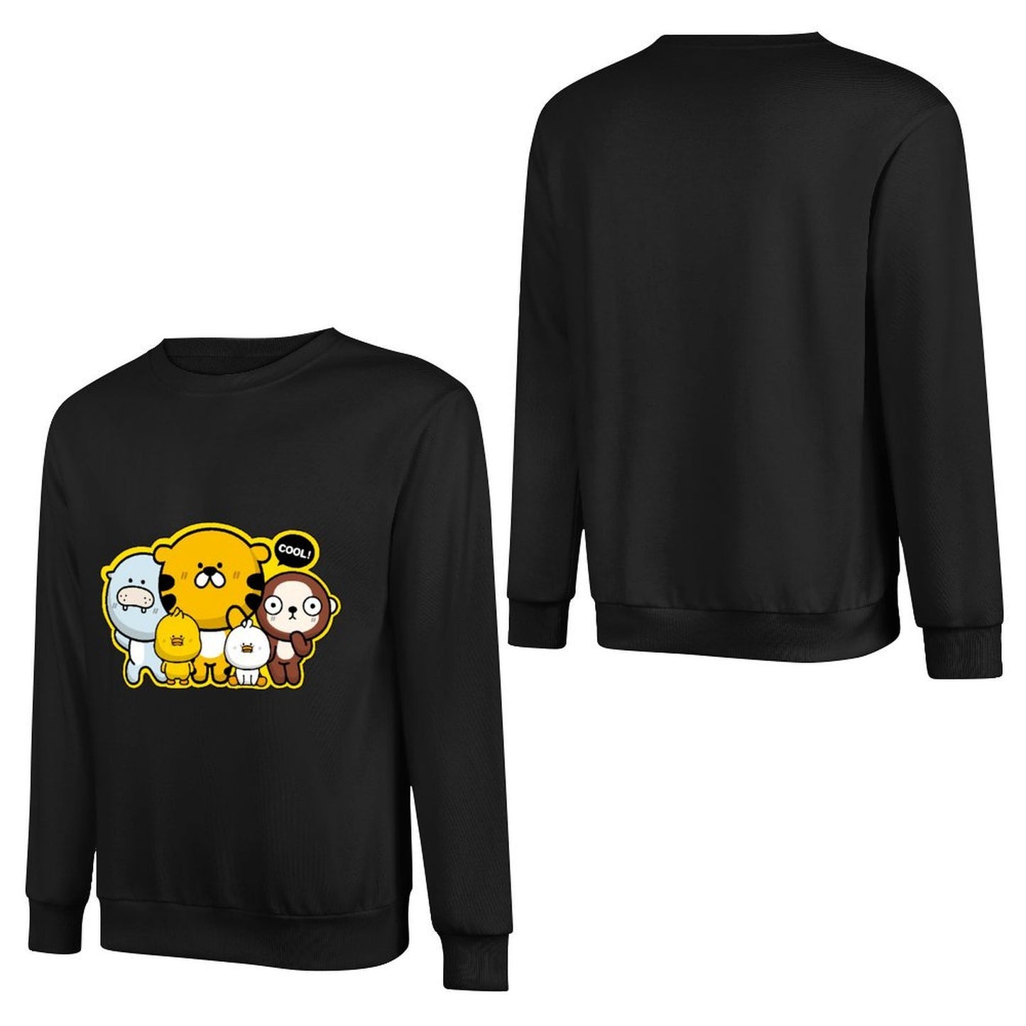 IPBR 250g Crew Neck Long Sleeve Sweatshirt Front GraphicCrew Neck Long Sleeve Sweatshirt4001300
