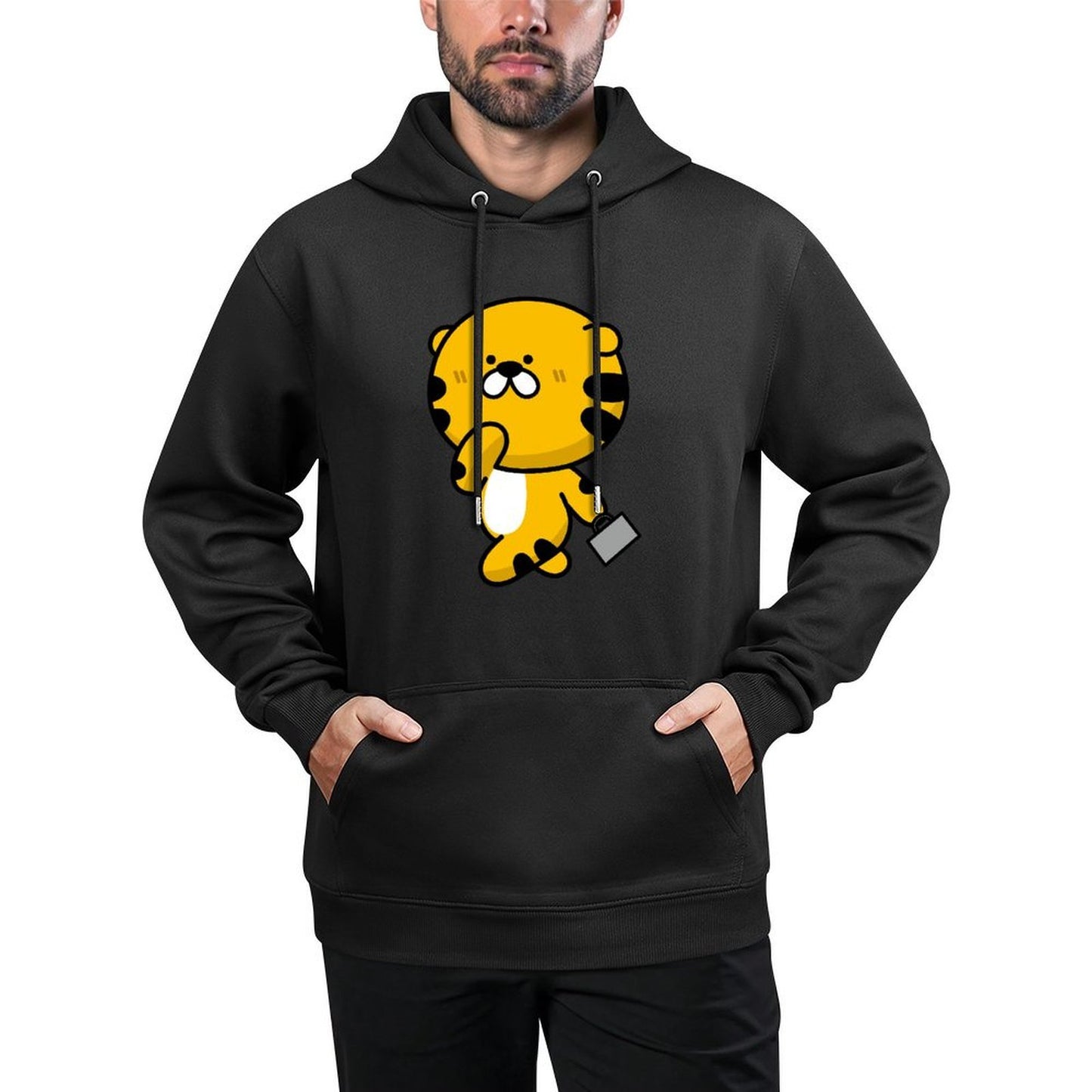 IPBR 250g Hooded Pocket Sweatshirt Front GraphicMen's Hooded  Sweatshirt4001293