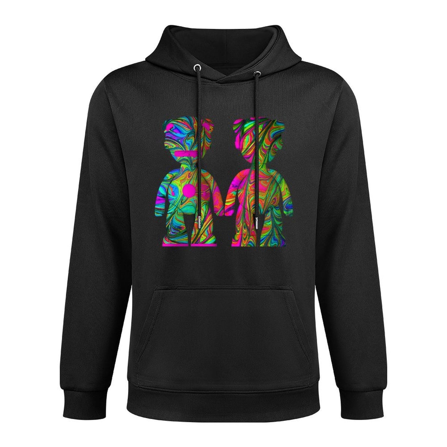 IPIB 250g Hooded Pocket Sweatshirt Front GraphicMen's Hooded  Sweatshirt6000088-2