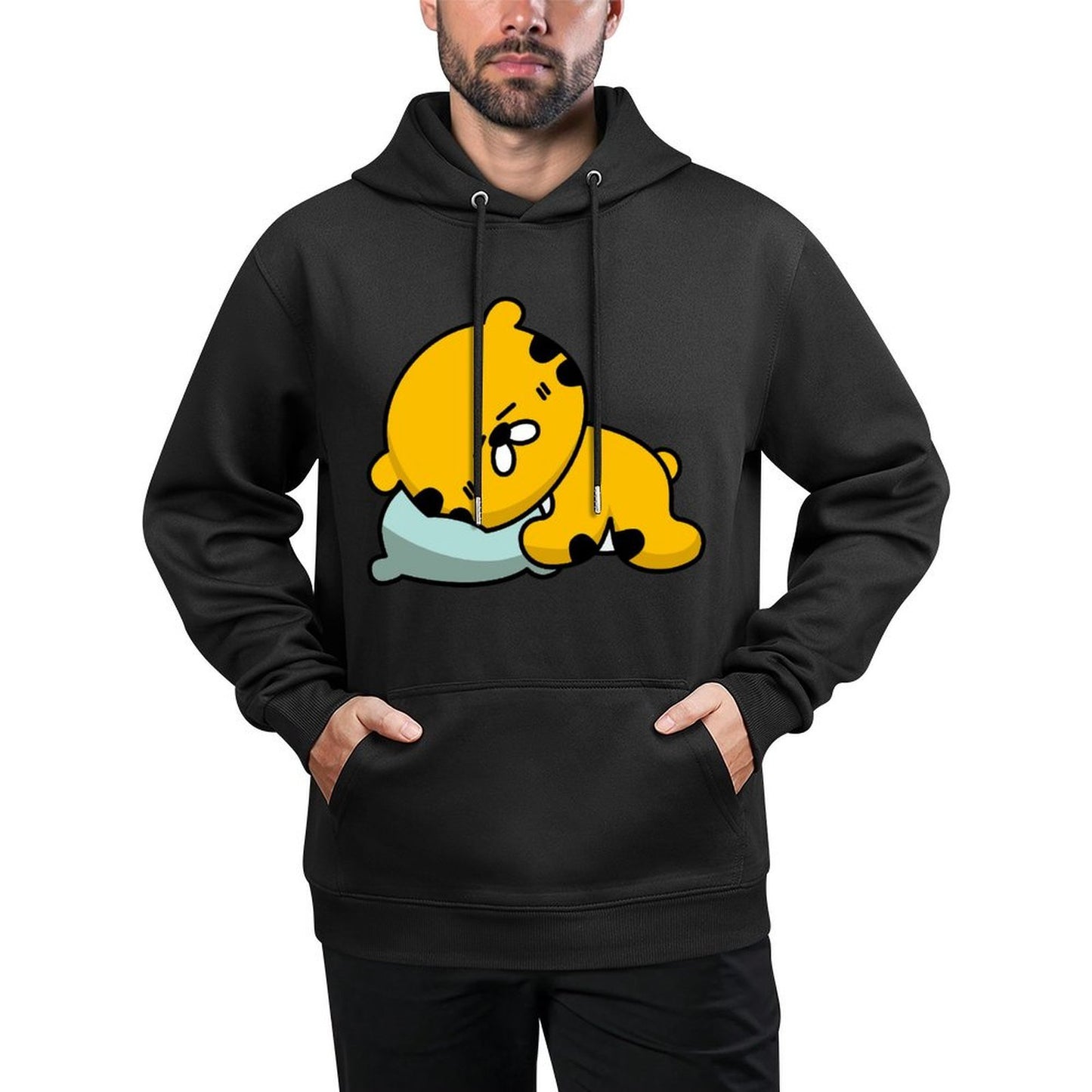 IPBR 250g Hooded Pocket Sweatshirt Front GraphicMen's Hooded  Sweatshirt4000397