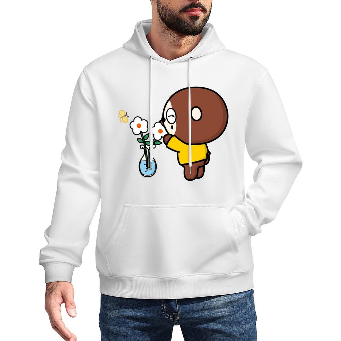 IPBR 250g Hooded Pocket Sweatshirt Front GraphicMen's Hooded  Sweatshirt4001338