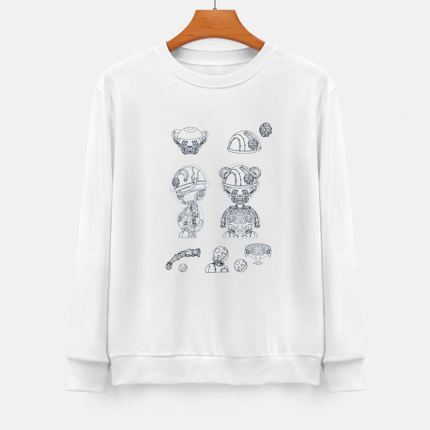 Long Sleeve With Front PatternSlim Fit StreetLine